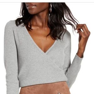 Leith Wrap Style Sweater